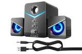 Audio Desktop Wired Desktop Laptop Speaker Bluetooth Speakers LED Surround Sound System