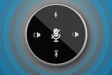USB Conference Microphone Speech Mic 360° Voice Pickup - Black