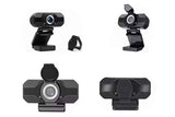 1080P Full HD USB Webcam with Microphone for PC Desktop and Laptop