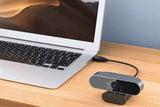1080P HD Webcam with Microphone USB Computer Camera for Zoom Skype FaceTime