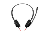 Dual-Edge USB-C Wired Headset with Clear Mic Lightweight Office Headset for PC/Mac