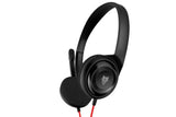 Dual-Edge USB-C Wired Headset with Clear Mic Lightweight Office Headset for PC/Mac