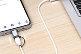 4Pcs Lightning to USB C Adapter Fast Charging and Data Transfer for iPhone 15 16 17