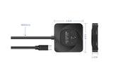 2 Computers USB-C Bidirectional Switcher Support HDR 10Gbps Data Transmission