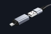 2 in-1 Wireless Adapter Bluetooth Car Play Dongle Wireless CarPlay and Android Auto Adapter for iPhone