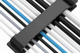 Set of 4Pcs Multi Slots Self Adhesive Cable Holder Cable Clips