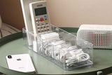 Cable Organizer Storage Box Desktop Power Cord Organizer with 7 Compartments for Office