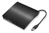 USB 3.0 Portable CD DVD Player Burner Reader Writer External CD/DVD Drive for Laptop PC