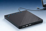 7 in 1 External CD DVD Drive USB 3.0 Burner Writer with Card Reader for Laptop