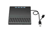 USB 3.0 & Type-C External DVD Drive with 7-in-1 Function - CD/DVD Burner & Card Reader for Laptop