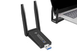 AC1300 USB 3.0 WiFi Wireless Adapter Dongle 5GHz Dual Band 11AC