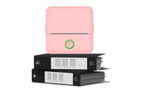 Thermal Mini Printer Mini Pocket Wireless Thermal Printer Bluetooth Photo Inkless Sticker Printer Compatible with iOS&Android - Pink