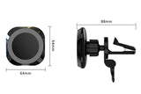 MagSafe Compatible 15W Wireless Car Charger Mount for iPhone