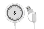 Magsafe Wireless Charger for iPhone 16 15 14 13 12 Fast Charger -White