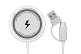 Magsafe Wireless Charger for iPhone 16 15 14 13 12 Fast Charger -White