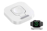 Portable Charging Dock for Apple Watch Wireless Watch Charger Stand Compatible with Apple Watch -White