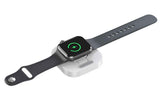 Portable Charging Dock for Apple Watch Wireless Watch Charger Stand Compatible with Apple Watch -White