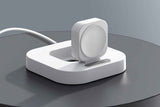 Portable Charging Dock for Apple Watch Wireless Watch Charger Stand Compatible with Apple Watch -White