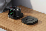 Portable Charging Dock for Apple Watch Wireless Watch Charger Stand Compatible with Apple Watch -Black
