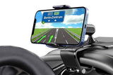 Universal Dashboard Stand 360 Degree Rotation Car Phone Holder Mount Clamp for 4.7-7.2 Inches Smartphones