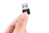 2Pack USB 3.0 to Type C 3.1 Adapter Notebook Charger USB Male to USB C Female Phone Charging Converter Earphone USB Cable Connector