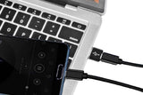 2Pack USB 3.0 to Type C 3.1 Adapter Notebook Charger USB Male to USB C Female Phone Charging Converter Earphone USB Cable Connector