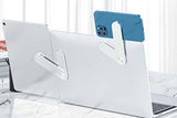 Portable PC Laptop Phone Holder Screens Expansion Mobile Side Mount Holder -Silver