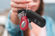 Durable Protective Case Shockproof Holder Case Accessories for Airtag -Red