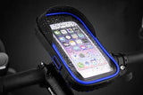 Bike Frame Bag Waterproof Bike Phone Mount Holder Bikes Accessories Gifts - Blue
