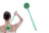 Long Handle Bath Shower Brush Back Scrubber Back Scrubber for Shower Bath Body Brush with Long Handle for Men and Women -Green