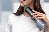 Water Dental Flosser Pick for Teeth 5 Modes Cordless Portable 320ML Larger Tank Water Teeth Cleaner IPX7 Waterproof Flossing Cleaning Picks for Home Travel