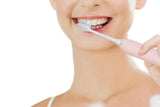 22000 VPM Electric Toothbrush for Adults with 10 Brush Heads and 6 Modes Toothbrush Sets - Pink