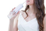 Cordless Portable Electric Water Flosser Teeth Cleaner Floss Irrigator With 4 Jet Tips - White