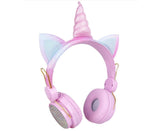 Wireless Headphones - Adjustable Headband - Bluetooth Over On-Ear Headset