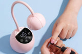 UV LED Nail Lamp Mini Cordless Gel Dryer With Adjustable Gooseneck For Gel Nails - Pink