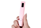 Handheld UV Nail Lamp Portable Gel Nail Dryer for Home Salon Use - Pink