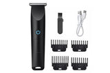 Cordless Hair Clippers for Men Trimmers Set with 4 Guide Combs Rechargeable - Black