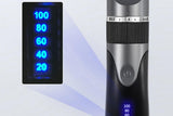 Hair Clippers for Men Professional Cordless Barber Clippers Cutting Mens Hair Trimmer with 4 Guards Mens Cutting Kit -Grey