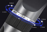 Hair Clippers for Men Professional Cordless Barber Clippers Cutting Mens Hair Trimmer with 4 Guards Mens Cutting Kit -Grey