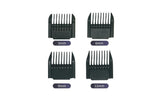 Hair Clippers for Men Professional Cordless Barber Clippers Cutting Mens Hair Trimmer with 4 Guards Mens Cutting Kit -Grey