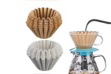 50Pcs Coffee Paper Filters -White