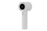 Portable Handheld Turbo Fan Windy Speed Adjustable Mini Personal Battery Operated Fan -White