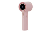 Portable Handheld Turbo Fan Windy Speed Adjustable Mini Personal Battery Operated Fan -White
