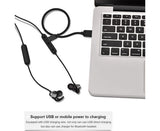 Bluetooth In-Ear Headphones - Stereo Sound - Wireless Sports Earbuds with 8-10 Hours Playtime