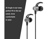 Bluetooth In-Ear Headphones - Stereo Sound - Wireless Sports Earbuds with 8-10 Hours Playtime