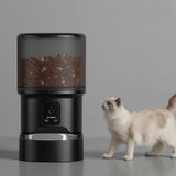 Darrahopens Pet Care > Dog Supplies > Dog Bowls, Feeders & Waterers Automatic Cat Feeder WiFi Automatic Dog Food Dispenser with Camera Remote