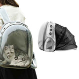 Expandable Travel Cat Backpack Carrier Polarized Tinted Bubble Window Pet Backpack Pink