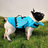 Dog Life Jacket Wings Pet Life Vest Adjustable Dog Flotation Swim Vest Blue - XS