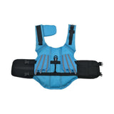 Dog Life Jacket Wings Pet Life Vest Adjustable Dog Flotation Swim Vest Blue - XS