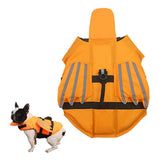 Dog Life Jacket Wings Pet Life Vest Adjustable Dog Flotation Swim Vest Blue - XS